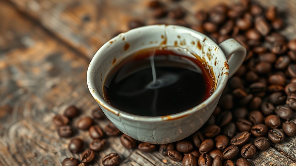 coffee quality deterioration process