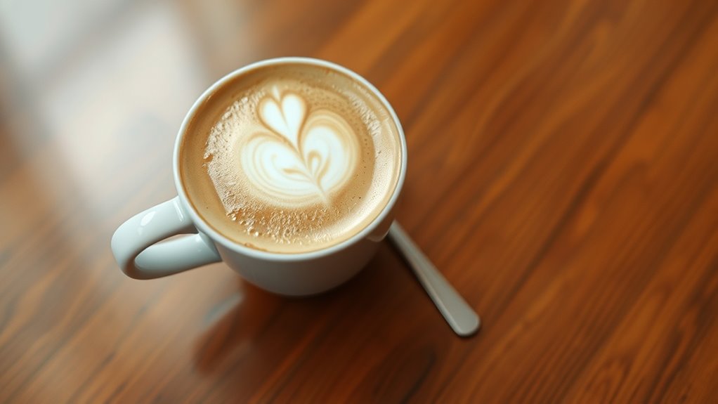 coffee size and presentation