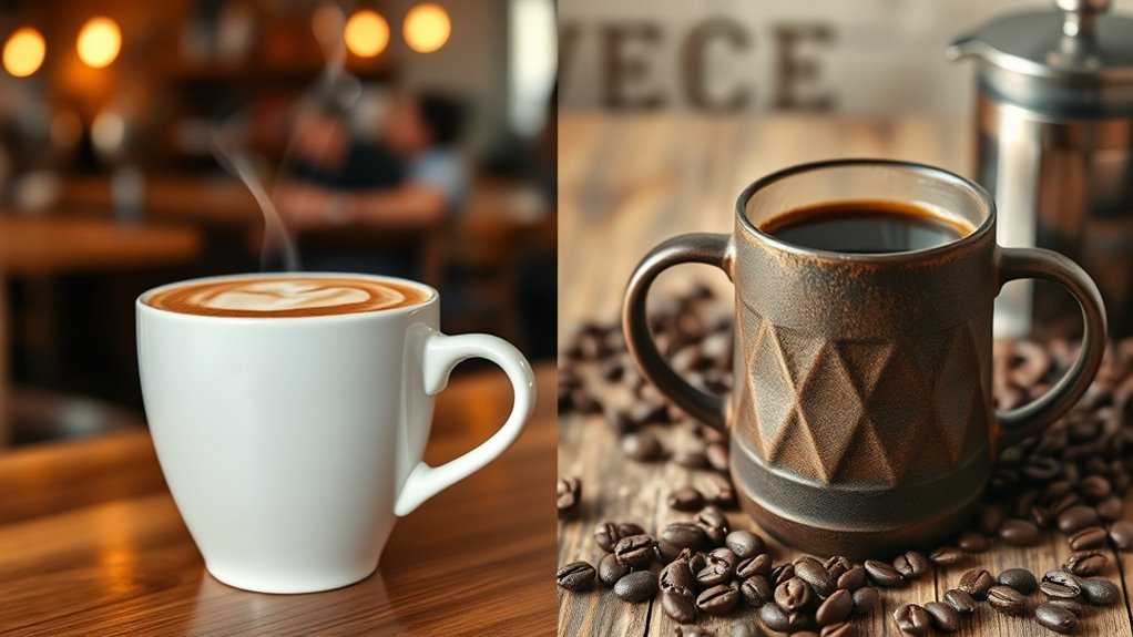 commercial coffee caffeine comparison