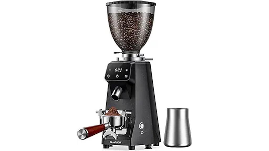 commercial flat burr grinder