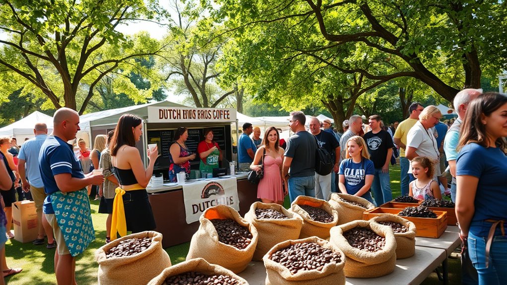 community support through coffee