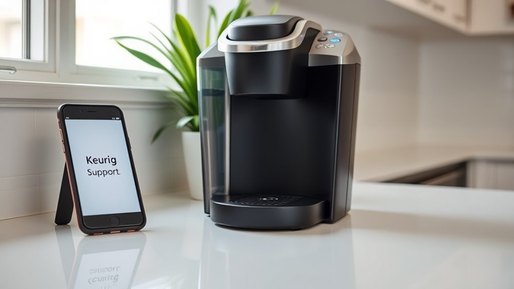 contact keurig for assistance