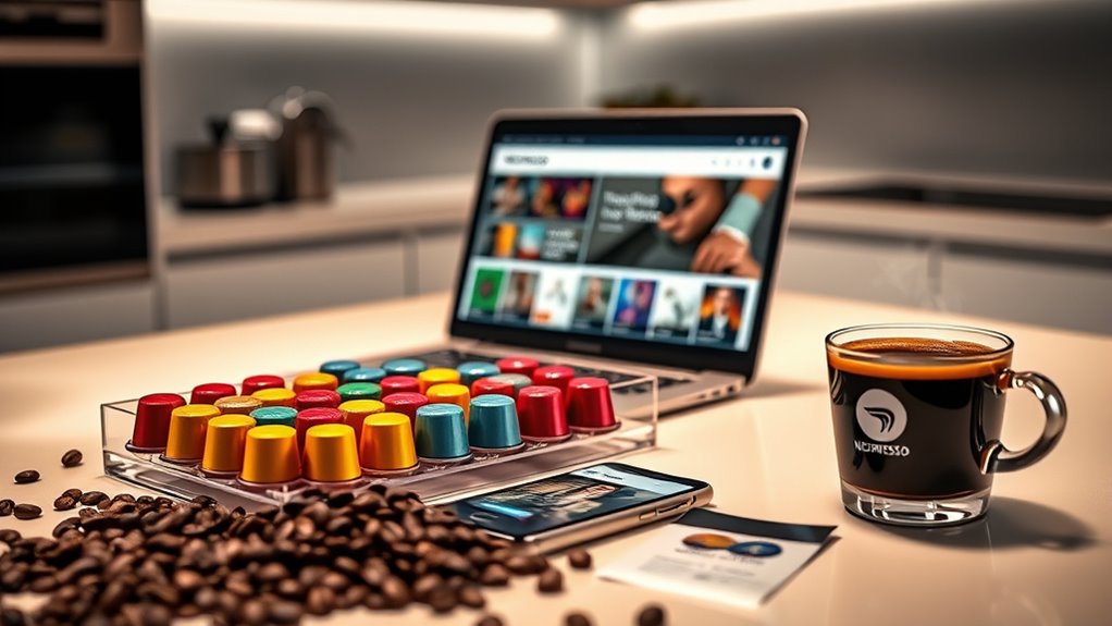 convenient coffee capsule delivery