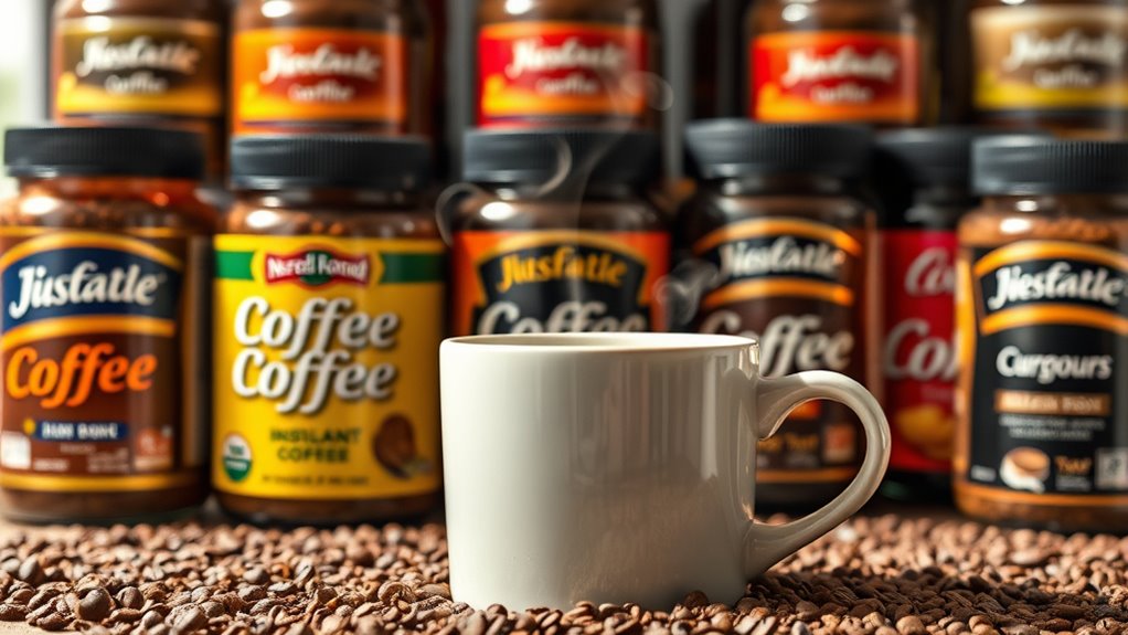 convenient mass market instant coffee