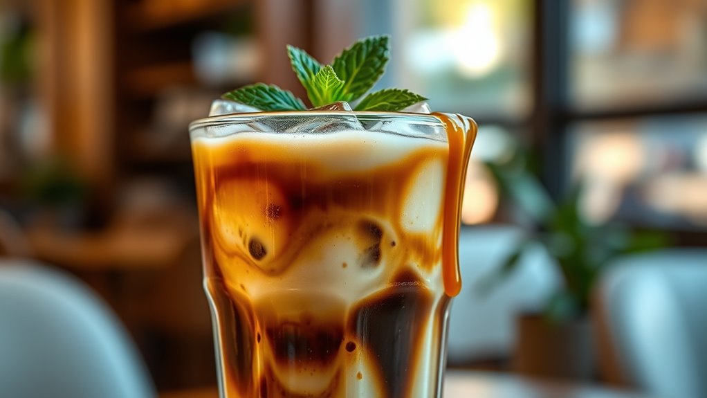 cool and energizing iced coffee