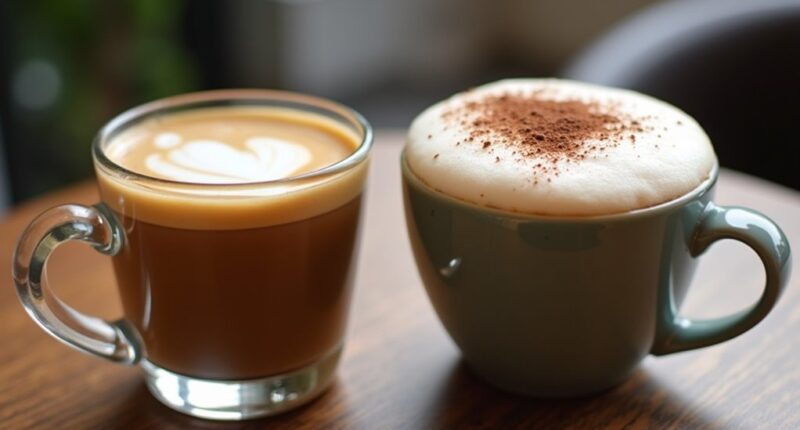 cortado and cappuccino comparison