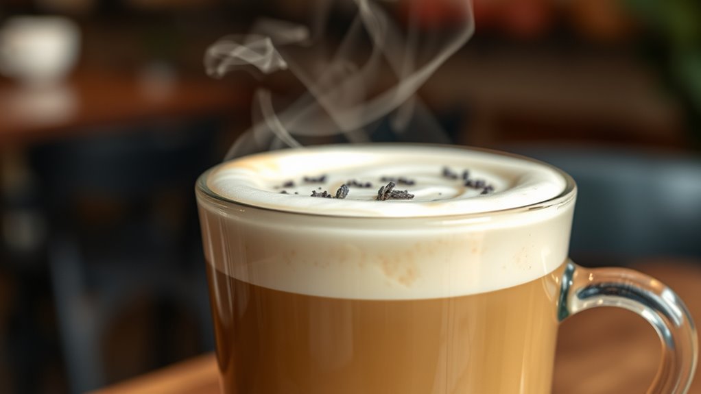 cozy earl grey beverage