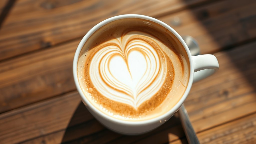 cozy latte coffee experience