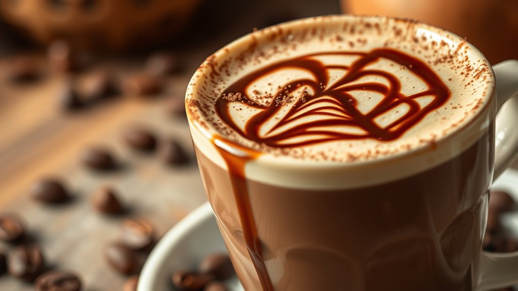 cozy mocha coffee experience