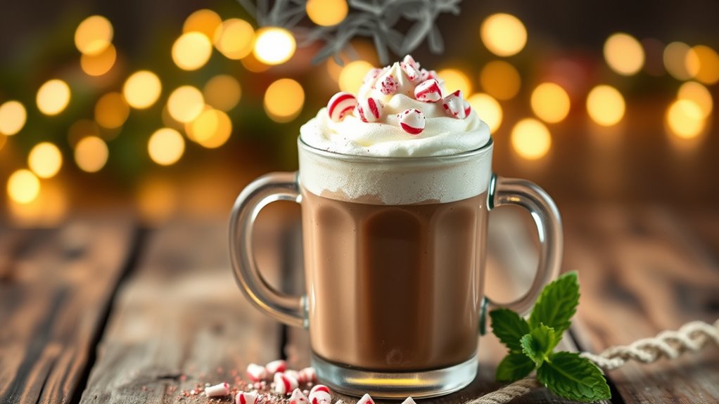 cozy peppermint mocha delight