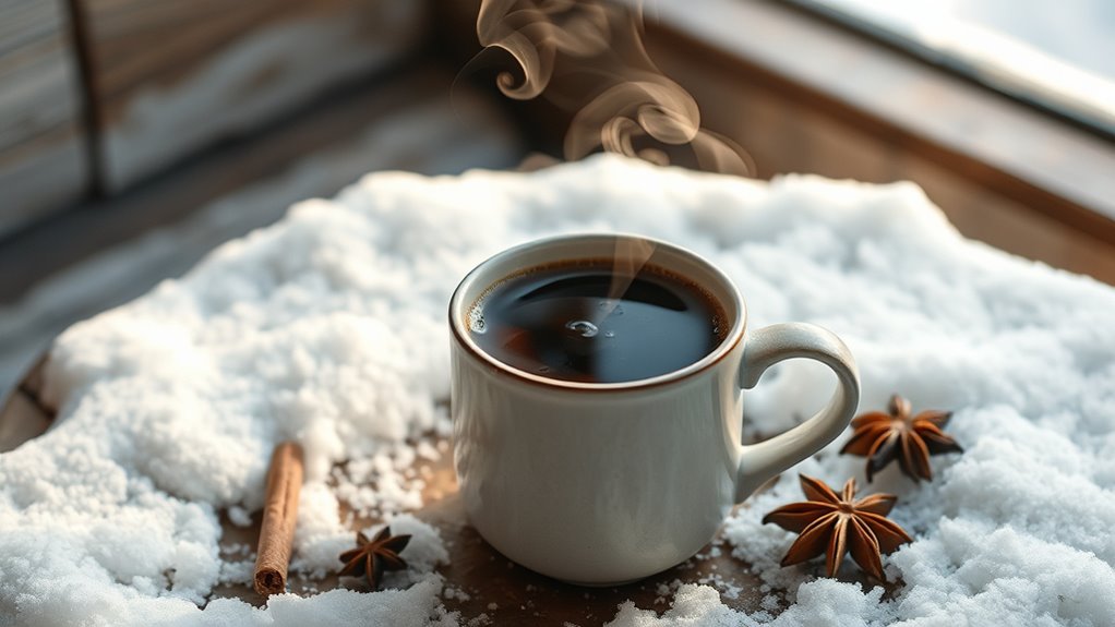 cozy spiced chocolate caramel