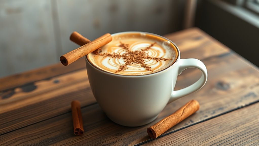 cozy spiced tea comfort