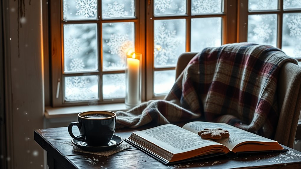 cozy winter coffee connections