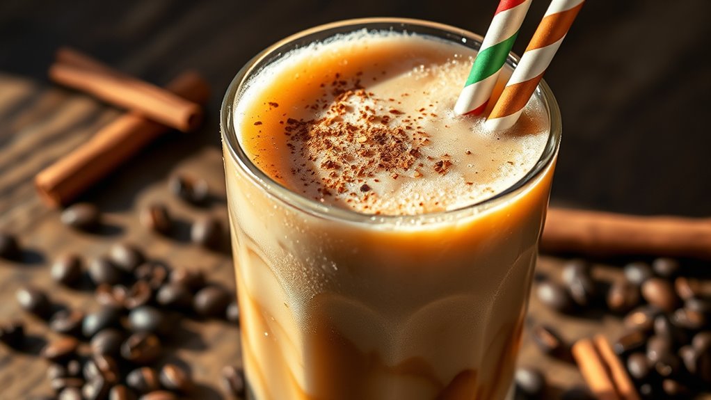 creamy coffee infused horchata delight