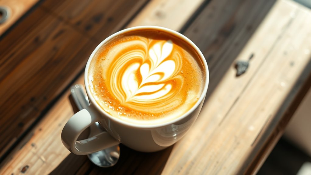 creamy espresso coffee delight