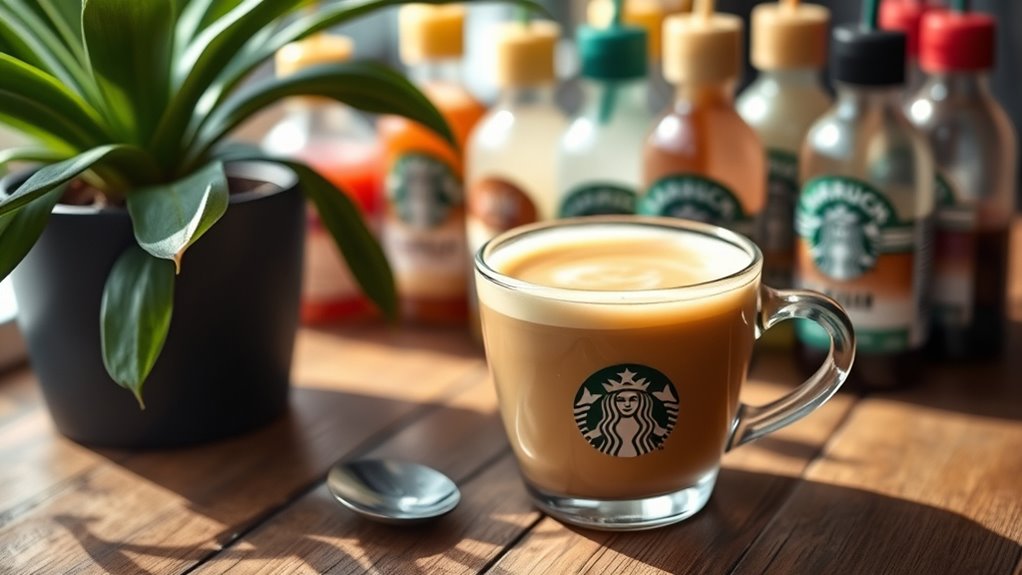 customize drinks for less caffeine