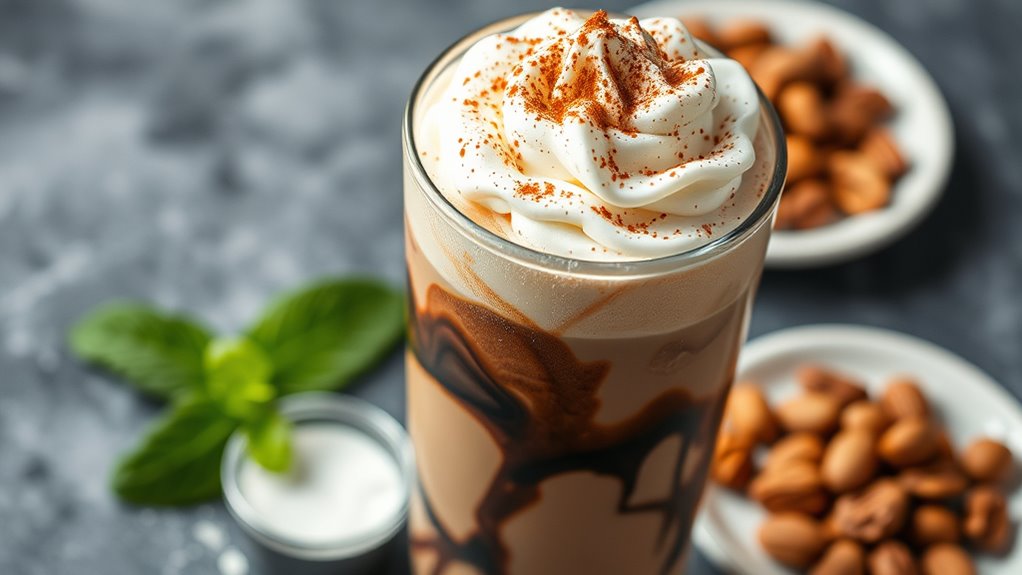 customize your iced mocha