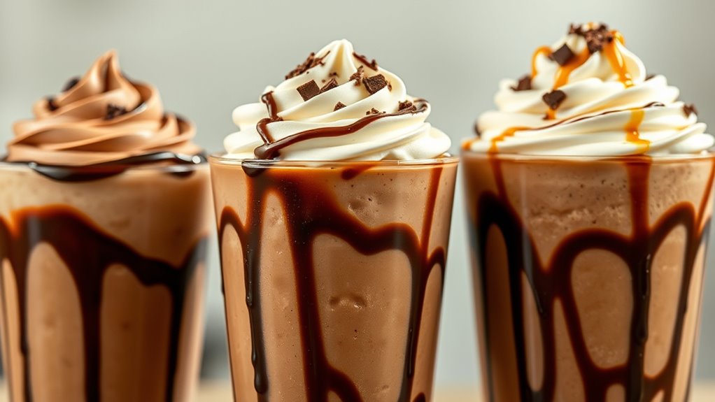 customize your mocha frappe