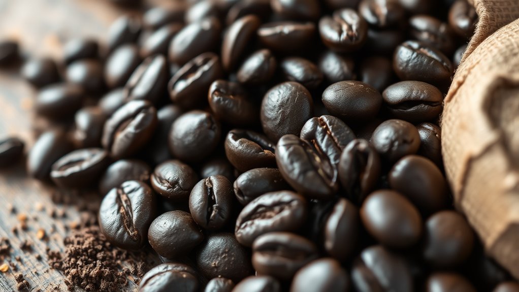 dark roasted arabica robusta blend