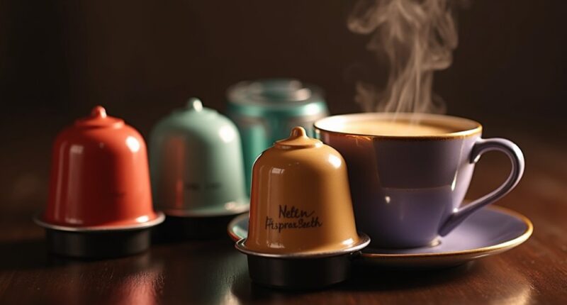 decaffeinated nespresso coffee pods