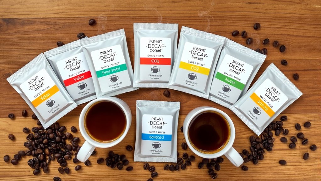 decaffeination methods and processes