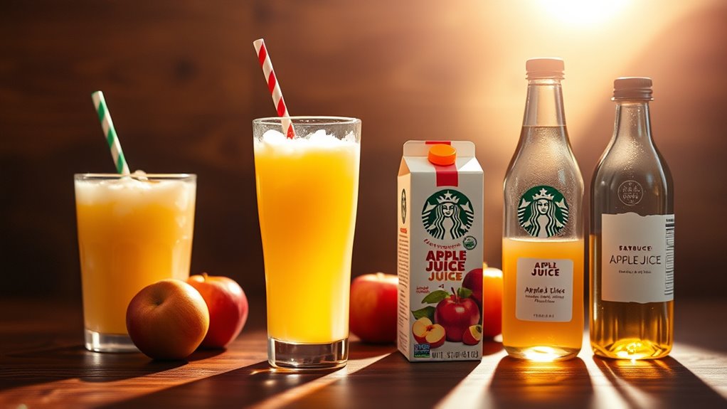delicious apple juice variants