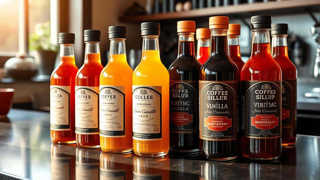 delicious core syrup flavors