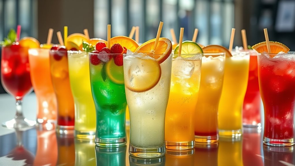 delicious customizable fruity drinks