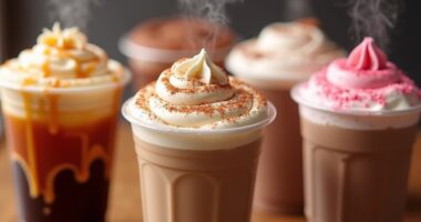 delicious dunkin coffee flavors