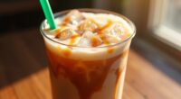 delicious dunkin iced latte