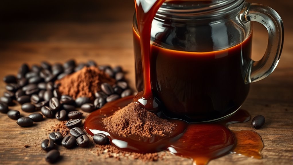 delicious mocha syrup ingredients