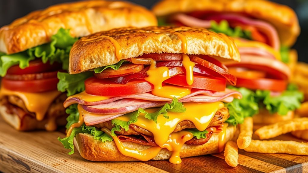 delicious sandwich breakfast options