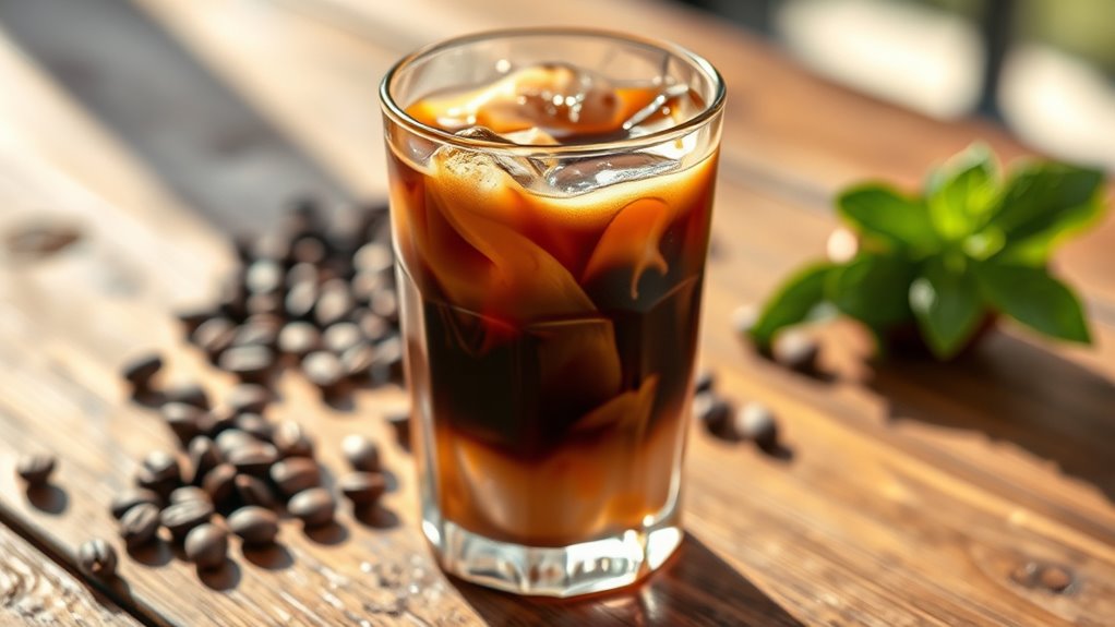 delightful iced coffee flavors