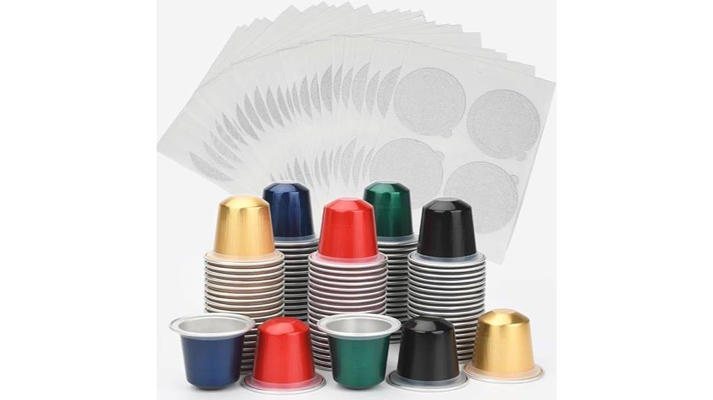 disposable aluminum coffee pods