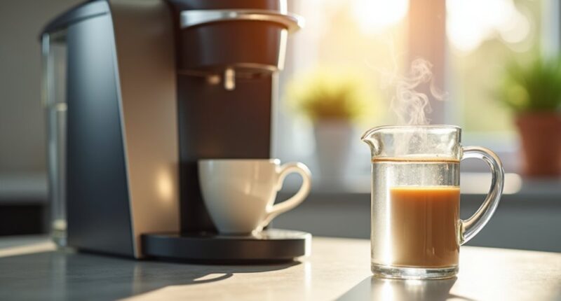 distilled water damages keurig