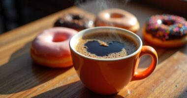 dunkin donuts coffee selection