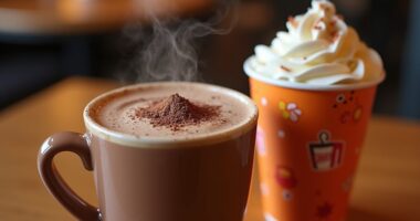 dunkin s finest hot beverages