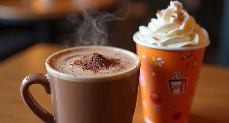 dunkin s finest hot beverages