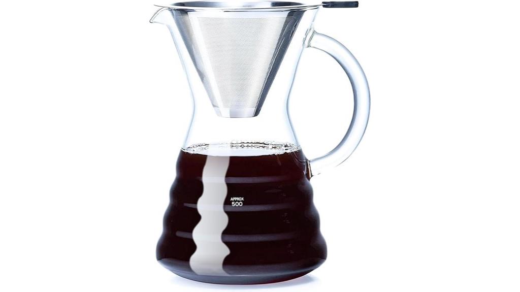 durable stainless steel coffee maker