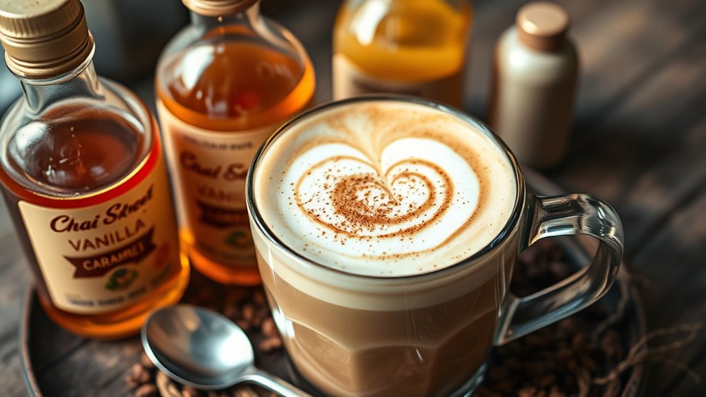 enhance chai latte flavors