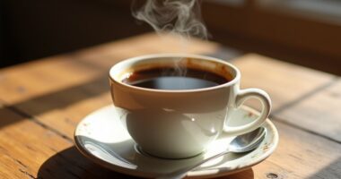 espresso diluted with water