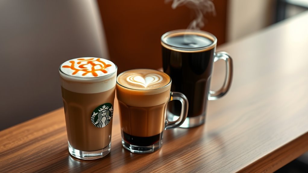 espresso drinks caffeine content