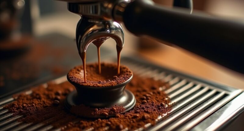 espresso puck sticking issues