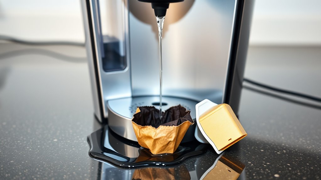 faulty pods causing leaks