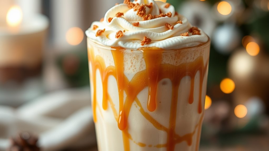 festive caramel coffee indulgence