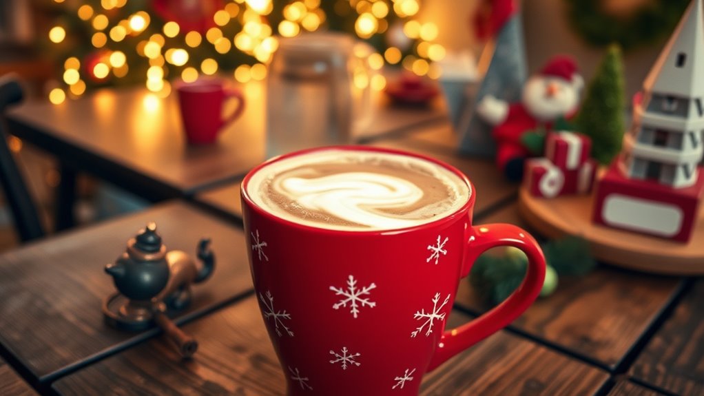 festive eggnog latte indulgence