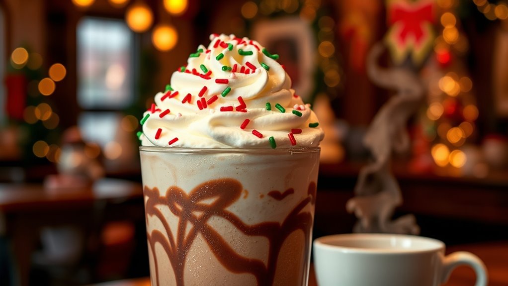 festive peppermint mocha bliss