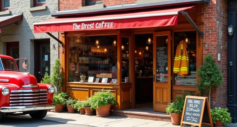 fire department coffee location