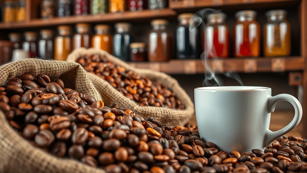 flavored coffee purchasing options