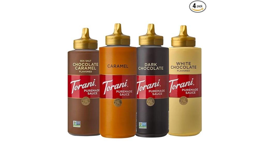 flavored sauce variety pack